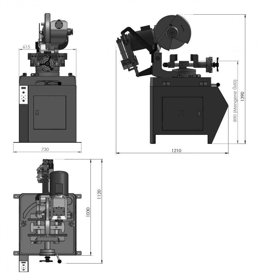 Daire Testere V-PRO-350HX