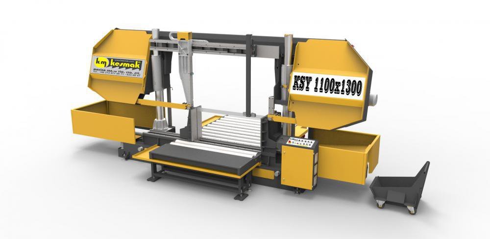 Yarı Otomatik Düz Kesim Sütunlu KSY 1100x1300