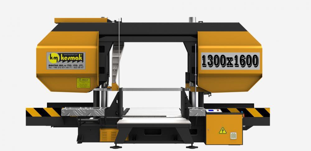 Yarı Otomatik Düz Kesim Sütunlu KSY 1300x1600