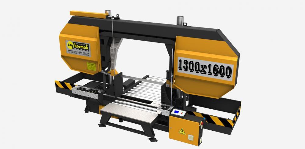 Yarı Otomatik Düz Kesim Sütunlu KSY 1300x1600