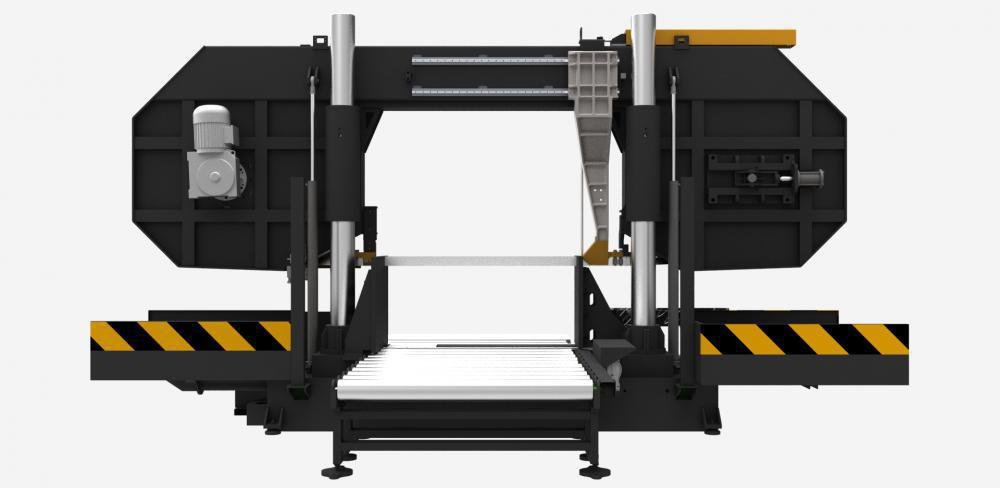 Yarı Otomatik Düz Kesim Sütunlu KSY 1300x1600