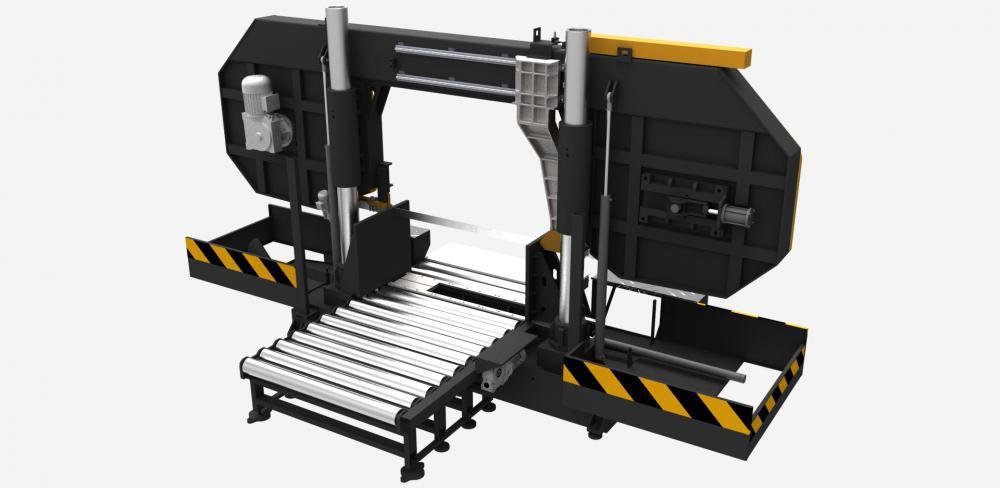 Yarı Otomatik Düz Kesim Sütunlu KSY 1300x1600