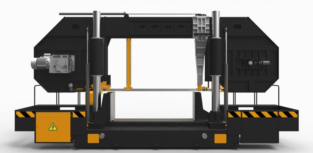 Yarı Otomatik Düz Kesim Sütunlu KSY 1600x2500