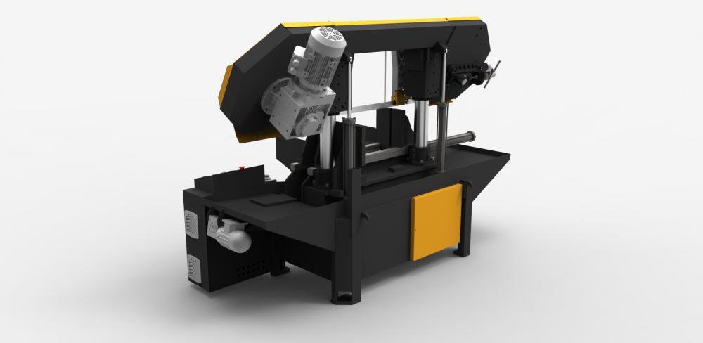 Yarı Otomatik Düz Kesim Sütunlu KSY 400x600