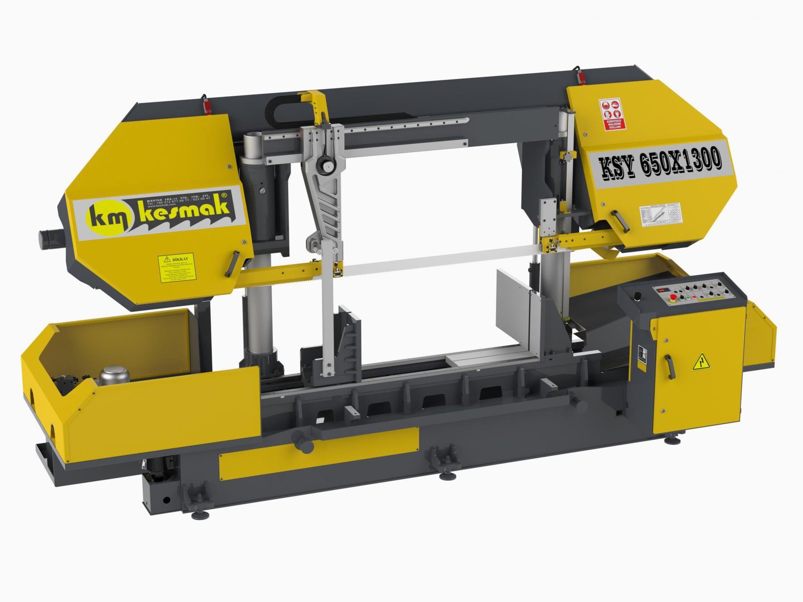 Yarı Otomatik Düz Kesim Sütunlu KSY 650x1300